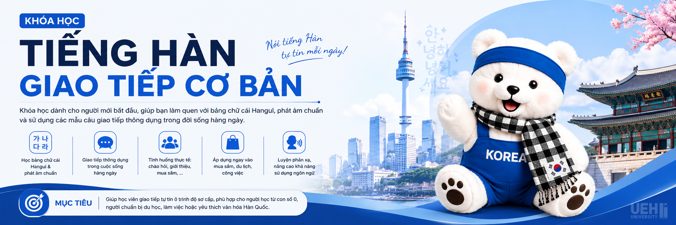 TIẾNG HÀN GIAO TIẾP CƠ BẢN